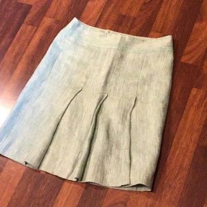 Ann Taylor LOFT ~ Size 2 Skirt ~ Beautiful Green material!